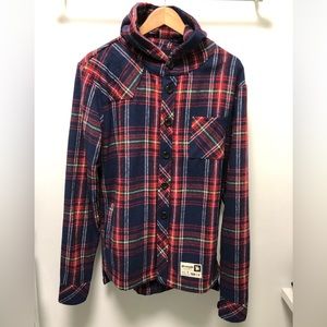 Young LA Hooded Flannel Shirt